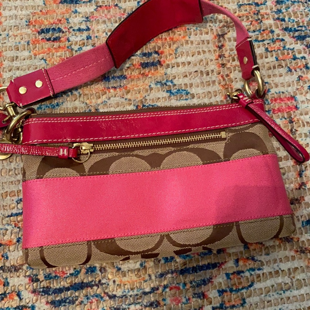 Pink Coach Purse
